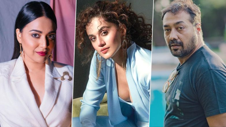 Swara Bhasker Posts ‘appreciation Tweets For Taapsee Pannu Anurag Kashyap Amid The Raid 🎥