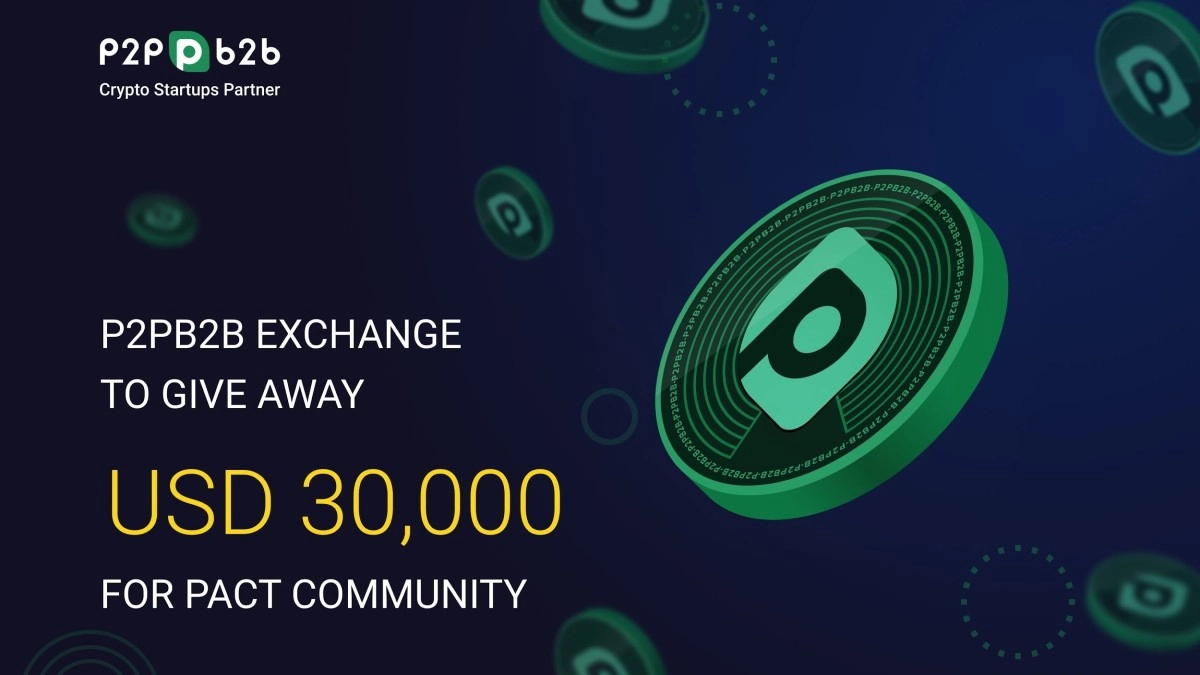 Lifestyle News | Perks Incoming: P2PB2B Exchange to Give Away USD 30,000 to  PACT Token Holders | 🛍️ LatestLY