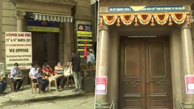 Bank Strike in India, Day 2: Bank Employees in Maharashtra Continue Their Protest For Second Day Today (See Pics)