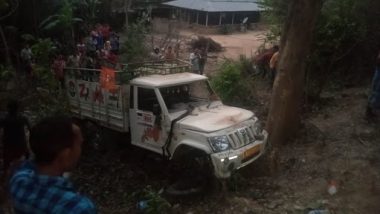 Tripura: 5 BJP Workers Dead, 6 Others Injured After Mini-Truck They Were Travelling in Rams Into Roadside Tree in Nutanbazar