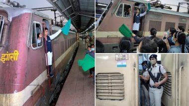 International Women’s Day 2021: Bundelkhand Special Train Between Jhansi and Gwalior Being Run by Women’s Team on the Special Day (See Pics)