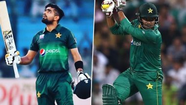 Pakistan Captain Babar Azam Defends Sharjeel Khan’s Selection for T20Is Against South Africa and Zimbabwe, Says ‘He Is a Match-Winner’