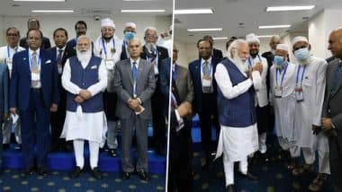PM Narendra Modi Meets ‘Muktijodhas’, the Liberation War Fighters of Bangladesh in Dhaka (See Pics)