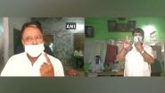 India News | WB Polls Phase VI: Mukul Roy, Arjun Singh Cast Vote