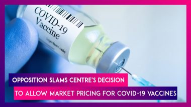 Opposition Slams Centre's Decision To Allow Market Pricing For Covid-19 Vaccines, Calls For One Nation, One Price