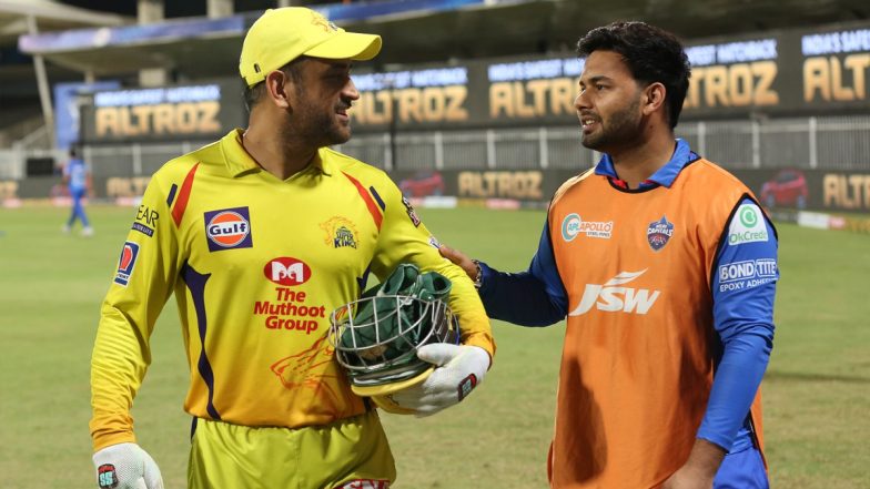 IPL 2021: It’s MS Dhoni vs Rishabh Pant, Wicketkeeper Captains Clash As Chennai Super Kings Face Delhi Capitals in Match 2