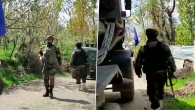 Jammu And Kashmir: Encounter Breaks Out Between Terrorists And Security Forces in Shopian