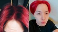 Did J-Hope Pull an April Fools' Day Prank by Colouring His Hair Red? K-Pop ARMY Floods Twitter with All Kinds of Reactions After BTS Member's Pics Go Viral