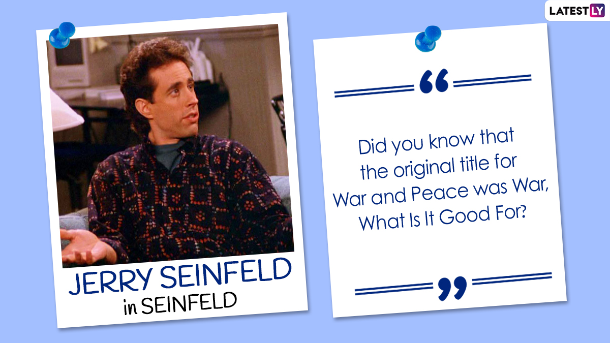 Jason Alexander Birthday Special: 11 Funny Quotes of the Seinfeld Actor As George  Costanza That Will Leave You ROFL-ing (LatestLY Exclusive)