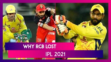 Chennai vs Bangalore IPL 2021: 3 Reasons Why Bangalore Lost