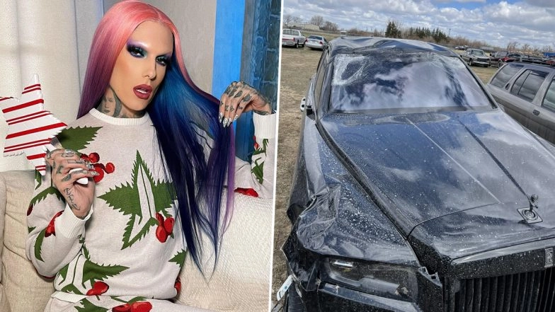 &lsquo;It Saved Our Lives,&rsquo; Jeffree Star Shares Scary Photos of Wrecked Rolls Royce Following Wyoming Car Accident