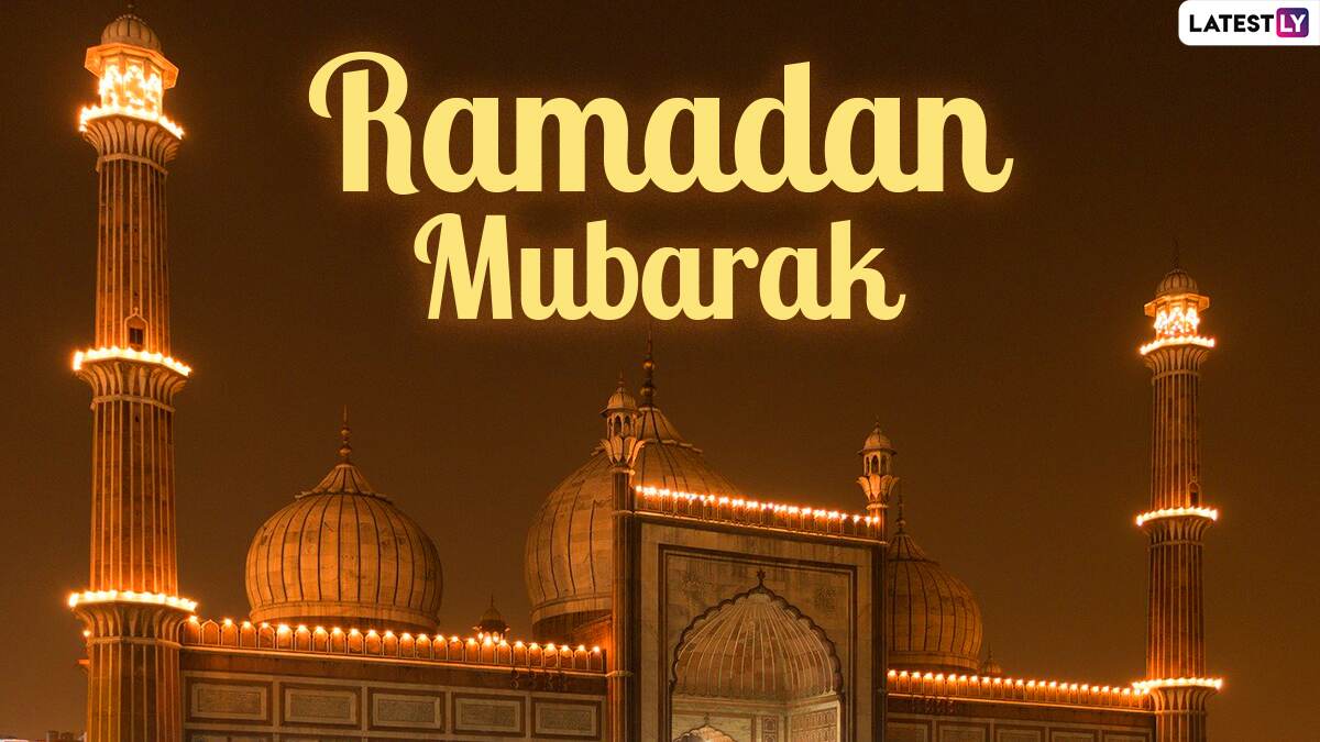 Ramadan 2021 Chand Raat Mubarak HD Images & Ramzan Wishes: Happy Ramzan ...