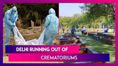 Delhi Running Out Of Crematoriums, Public Park Converted To Cremation Ground Amid COVID-19 Second Wave