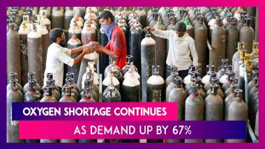 Oxygen Shortage Continues As Demand Up By 67% As India Battles The Second Wave Of Covid-19