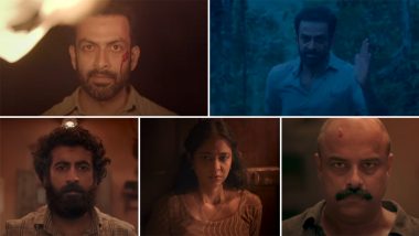 Kuruthi Teaser: Prithviraj Sukumaran, Roshan Mathew Film Is A Telling Imagery Of How Hate Can Lead To Bloodshed (Watch Video)
