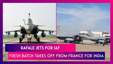 Rafale Jets For IAF: Fresh Batch Takes Off From France For India, IAF Thanks UAE For Mid-Air Refuelling