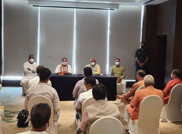 India News | COVID-19:JP Nadda Chairs Meeting to Review Preparedness of Election Rallies in West Bengal