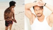 Tiger Shroff Flaunts His Chiselled Abs, Goes Shirtless on the Beach (View Pic)