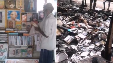 Karnataka Govt To Rebuild Library, Torched by Miscreants, Set Up by Drainage Cleaner Syed Ishaq in Mysuru