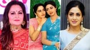 Jaya Prada Recalls an Amusing Incident Involving With Late Superstar Sridevi While Shooting for the Film &lsquo;Maqsad&rsquo;