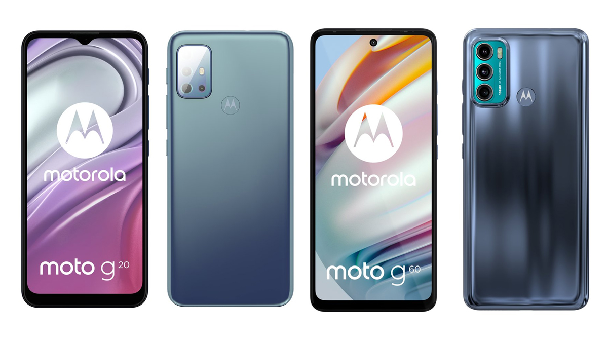 Moto G60 & Moto G20 Renders Leaked Online: Report