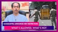 Maharashtra Announces New Restrictions Due To Rising COVID-19 Cases From April 14 Till May 1, Key Services Allowed