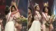 Mrs World Snatches Mrs Sri Lanka, Pushpika De Silva's New Crown From Her on Stage After a Brawl! Video Goes Viral