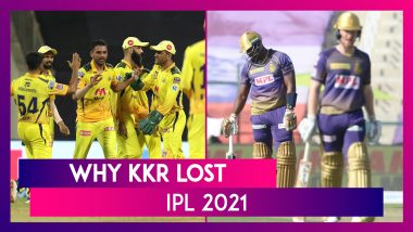 Kolkata vs Chennai IPL 2021: 3 Reasons Why Kolkata Lost