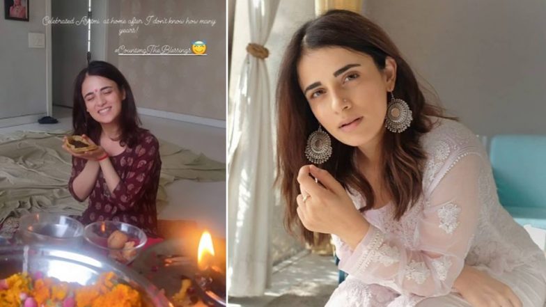 Navratri 2021: Radhika Madan Celebrates Ashtami With Her Family in Delhi After Years (View Pic)