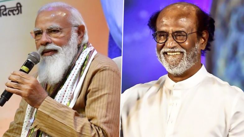 PM Narendra Modi Congratulates Rajinikanth on Receiving the Dada Saheb Phalke Award