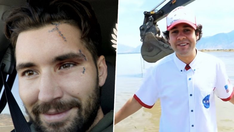 David Dobrik&rsquo;s Failed Stunt Left Jeff Wittek Injured! YouTuber Slammed for &lsquo;Nearly Killing&rsquo; Vlog Squad Member in a Life-Threatening Stunt, Video Goes Viral