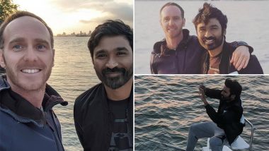 Dhanush Jets Off to California to Shoot for Ryan Gosling Starrer The Gray Man (View Pics)