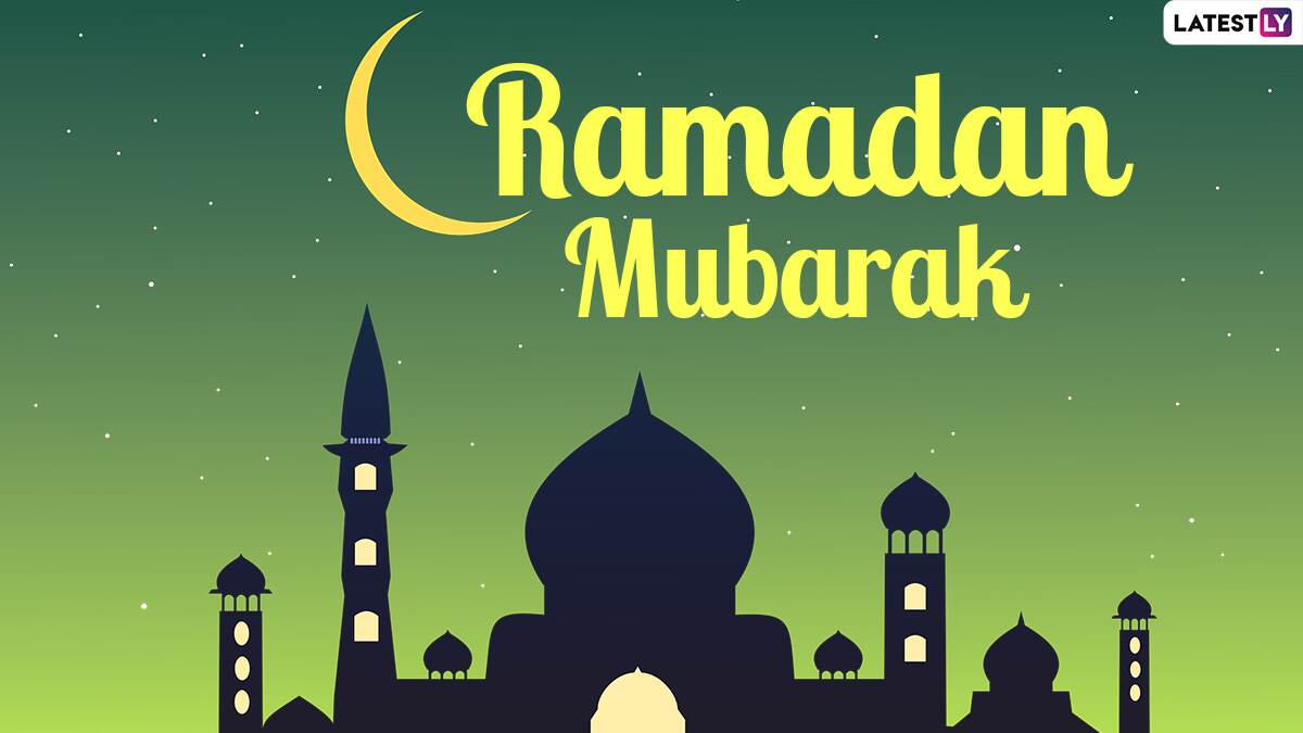 Ramadan 2021 Chand Raat Mubarak HD Images & Ramzan Wishes: Happy