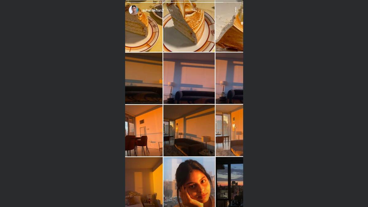  Suhana Khan Shares a Stunning Golden-Hour Selfie While Giving a Tour of ...