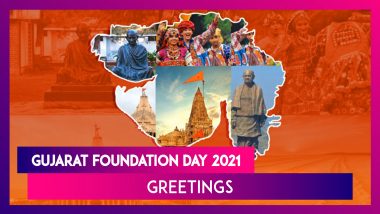 Gujarat Foundation Day 2021 Greetings: Send 'Happy Gujarat Day' With Wishes to Celebrate the State