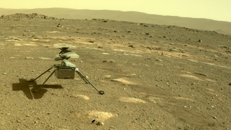 NASA's Mars Helicopter Survives First Freezing Martian Night