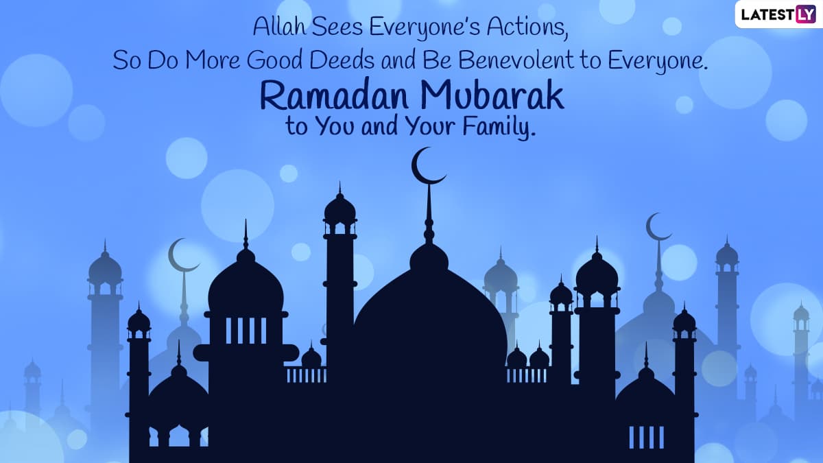 Ramzan Mubarak 2021 WhatsApp DP (Photo Credits: File Image)