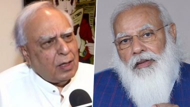 Kapil Sibal Urges PM Narendra Modi to Declare a National Health Emergency As COVID-19 Cases Rise