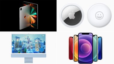 Apple Event 2021: iPad Pro With M1 Chip, AirTags, iPhone 12 Purple, Apple TV 4K, New iMac & Apple Card Family Launched