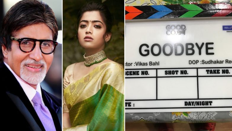 Goodbye: Amitabh Bachchan and Rashmika Mandanna To Star Together for the First Time; Shoot Begins (View Post)