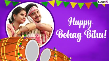 Bohag Bihu 2021 Wishes and HD Images: WhatsApp Stickers, Happy Rongali Bihu Facebook Messages, Telegram Greetings, Signal GIFs and Photos to Celebrate Assamese New Year