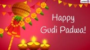 Happy Gudi Padwa 2021 Wishes & Ugadi Greetings: Send WhatsApp Stickers, Facebook Messages, Samvatsar Padvo Signal HD Images and Telegram Greetings to Celebrate Marathi New Year