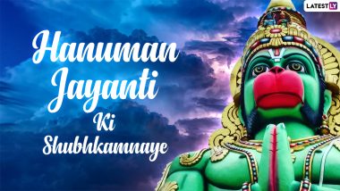 Hanuman Jayanti 2021 Wishes in Hindi: Hanuman Ji Images, Greetings, WhatsApp DP, Stickers And Messages to Share to Celebrate The Birth of Bajrang Bali