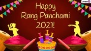 Rang Panchami 2021 Wishes & Greetings: Send Images, HD Wallpapers, &lsquo;Happy Rang Panchami&rsquo; Messages, Telegram Pics and GIFs to Celebrate Pancha Tattva