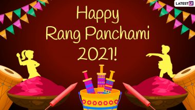 Rang Panchami 2021 Wishes & Greetings: Send Images, HD Wallpapers, ‘Happy Rang Panchami’ Messages, Telegram Pics and GIFs to Celebrate Pancha Tattva