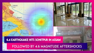 6.4 Earthquake Hits Sonitpur In Assam Followed By 4.6 Magnitude Aftershocks
