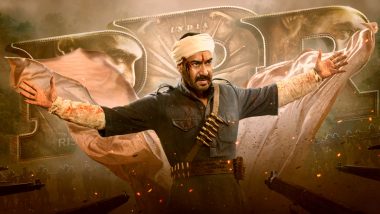 RRR: SS Rajamouli Unveils the First Look Motion Poster of Ajay Devgn’s Character on the Superstar’s Birthday (Watch Video)