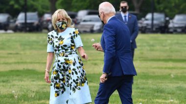 Joe Biden Picks a Dandelion Flower and Gives to the First Lady, Jill Biden as They Depart for Georgia! Video Goes Viral