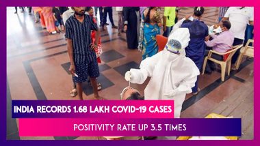 India Records 1.68 Lakh Covid-19 Cases On April 11, Positivity Rate Up 3.5 Times; Delhi, Mumbai Worst Hit