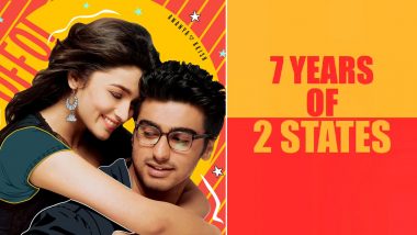 2 States Clocks 7 Years: Arjun Kapoor Celebrates His Film With Alia Bhatt, Says 'All You Need Is Love'